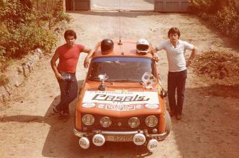 Ramon Dalmau y Josep Bassas (Renault 8 TS), 1981 (Foto: Joan Aymamí)